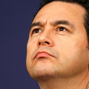 Guatemala's President Jimmy Morales attends the Latin America and Caribbean International Economic Forum at the Bercy Finance Ministry in Paris