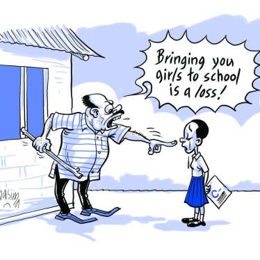 Cartoon for Tanzania Education Report 