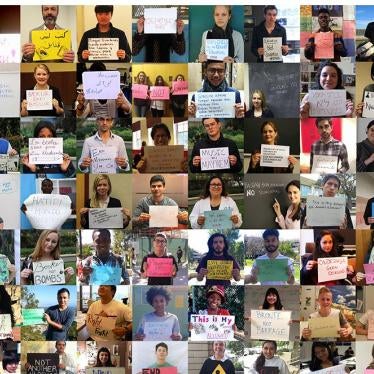 Students and teachers from around the world call for schools and universities to be protected from military use.