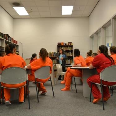 Women in the David L. Moss Correctional Center attend a parenting class, Tulsa, Oklahoma, 2017.