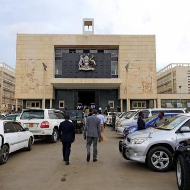 Ugandan lawmakers arrive at the parliament, in Kampala, Uganda September 21, 2017.