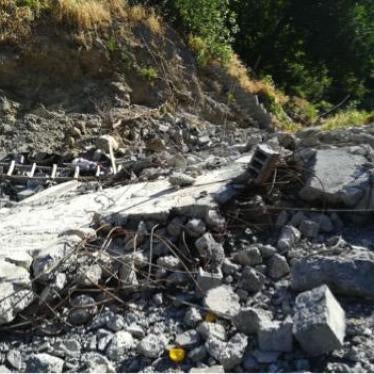 The home of Sharo Mahmoud Braym in Sarkan village which was hit by an apparent Turkish airstrike on March 22, 2018, killing four men inside. © 2018 Private