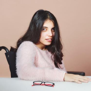 L'activiste syrienne Nujeen Mustafa, défenseure des droits des personnes handicapées.