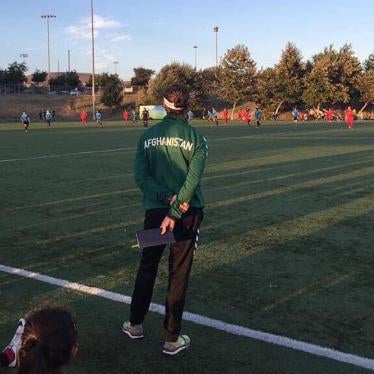 Afghanistan women’s football team.