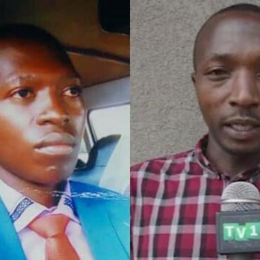 Eugène Ndereyimana (left) and Constantin Tuyishimire (right).